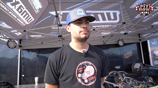 We caught up with Devon Morgan after he shattered the Daytona Flat Track lap record during WKA Dirt Series Daytona #KartWeek. Watch all the feature racing live tonight on PitRow.tv. | Pit Row TV