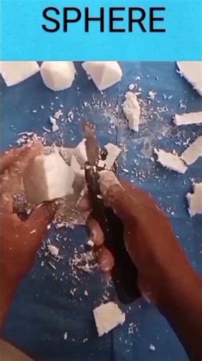 3D geometrical shapes with Thermocol # short