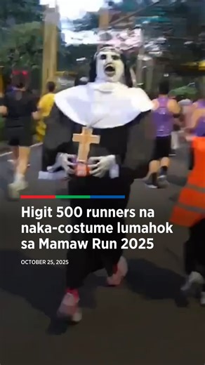 93K views · 1K reactions | Higit 500 runners na naka-costume lumahok sa Mamaw Run 2025. | via Aira Pancho, BMPM Intern | ABS-CBN News | Facebook