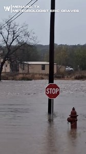 63K views · 601 reactions | A flash flood emergency has been issued for central Texas. The city of Menard has seen nearly seven inches of rain in the past 24 hours, leading to scenes like this. We'll be talking to NWS San Angelo LIVE at 4:40 EST about this flooding, and you can always find more information on our website! #TXwx READ MORE: https://www.weathernationtv.com/news/active-pattern-to-develop-for-the-central-us-next-week | WeatherNation | Facebook