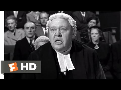 Witness for the Prosecution (1957) - A Chronic and Habitual Liar Scene (8/12) | Movieclips