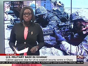 U.S. Military Base in Ghana? - The Pulse on JoyNews (20-3-18)