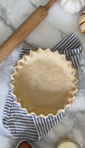✨The ONE recipe you will ever need for pie crust✨With the holidays coming up I’ll be sharing some recipes and tips to make the best possible desserts for your holiday table. Starting with this recipe on how to make your crust for your favorite pie. So here is my easy-to-follow, made-from-scratch pie crust recipe…You’re welcome 😘🤣INGREDIENTS* 1 1/2 cups (185 gr) all-purpose flour* 1/2 teaspoon salt* 2 tablespoons (25 gr) sugar* 4 oz (115 GR) unsalted butter, cold* about 5 to 6 tablespoons ice c