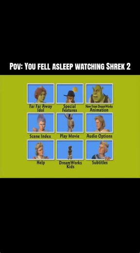 Shrek dvd #retro #disney #dvd #2000snostalgia