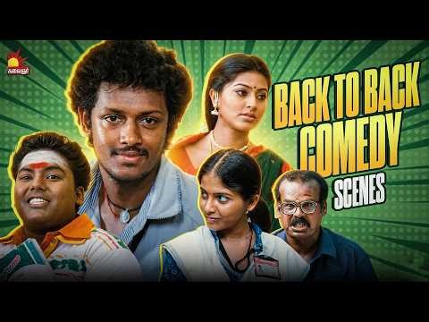 Back to Back Comedy Scenes - Angadi Theru | Mahesh | Anjali | Pandi | Vasantha Balan