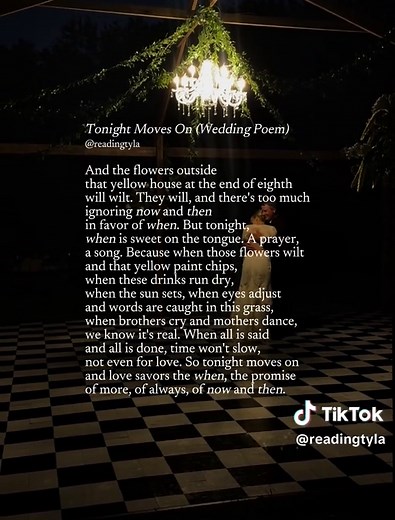 Beautiful Poetry for a Sister's Wedding