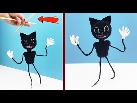 Making Cartoon Cat from DIY ➤ How To Make of DIY. Tutorial from Crafts Idea. Trevor Henderson Toy