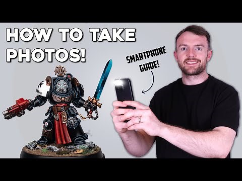 Photographing Miniatures - Pro results using JUST YOUR PHONE!