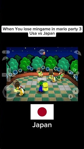 Mario Party 3 Clip USA vs Japan #shorts #clips #marioparty3