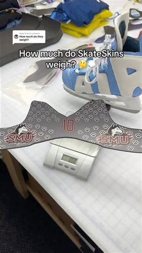 Did you know SkateSkins only weigh .5oz 🤯 Thats as light as a pencil ✏️ and less than a lighter 🔥