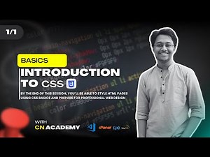 learn css from scratch | css full course class 1 part 1 | cn academy