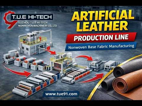 ARTIFICIAL LEATHER PRODUCTION LINE| NONWOVENS TEXTILE