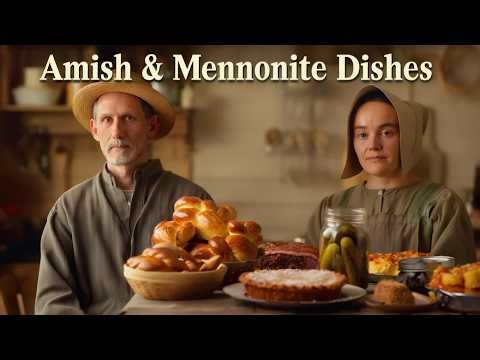 50 Amish & Mennonite Dishes That Shaped Rural American Cooking | Forgotten Traditional Recipes