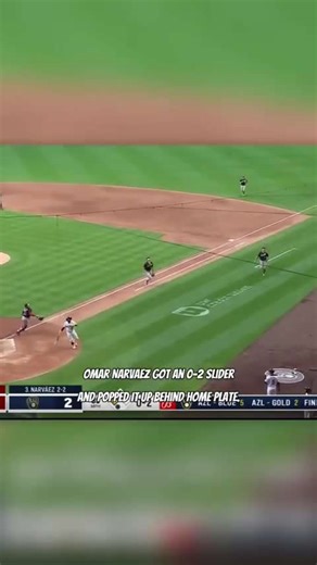 Kolten Wong Scores on a Pop Up To The First Basemen