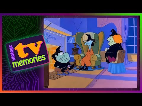 1997 - Witches In Stitches - Halloween Cartoon Special - SD 4K AI Upscale
