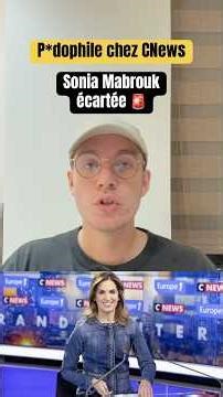 Sonia Mabrouk fired from CNews? 🚨 #cnews #morandini #praud #bolloré #europe1 #france #news #justice