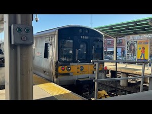 MTA LIRR M7 Train From Port Washington To Penn Station.