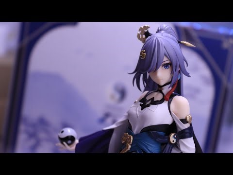 Unboxing anime figure Fu Hua - Azure Empyrea【Honkai Impact 3rd】