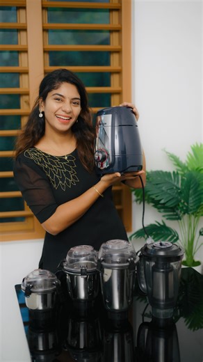 Reneesha Rahiman on Instagram: "✨Experience powerful performance with Bosch Mixer Grinder featuring Stone Pounding Technology And Active Flow Breaker Technology. Now Available at Venu’s Digital Arcade Showroom✨ @venus.digitalarcade #venus #showroom #palakkad #bosch #mixer"