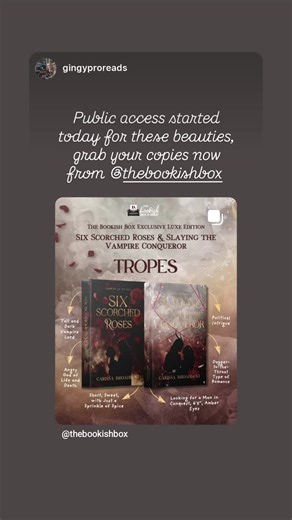 The Bookish Box on Reels