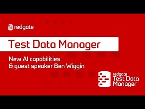 Test Data Manager - customer insights & AI features demo