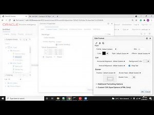 OBIEE 12c Reports Formatting & Types of report views class1