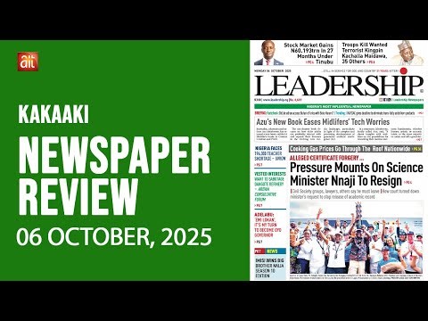 NEWSPAPER REVIEW: Pressure Mounts On Science Minister Nnaji To Resign