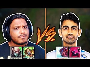 MINISHCAP SINGED VS. DARSHAN YONE IN THE BATTLE OF THE INDIANS! - League of Legends