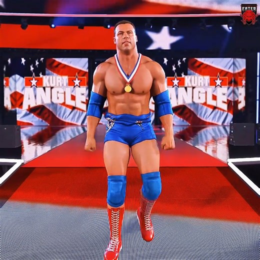 Kurt Angle TNA Entrance Animation in WWE 2K25 | 2K Eater