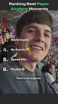 Top 10 Paper Airplane Moments, Ranked