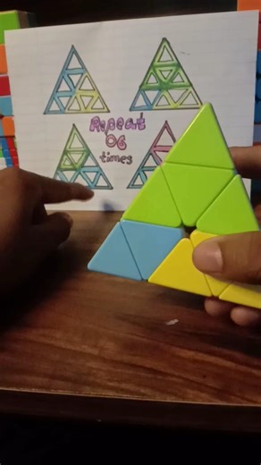 Slove the pyraminx cube