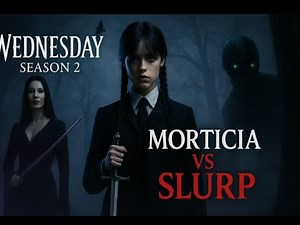 Wednesday Season 2 Recap – Morticia vs Slurp | Sword Fight Gone Gothic 🗡️💀
