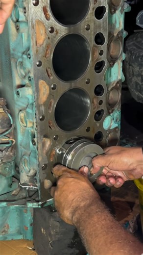 Master Mechanics on Instagram: "Piston Installation Process #mechanic #repair #skills #restoration #localworkshop"