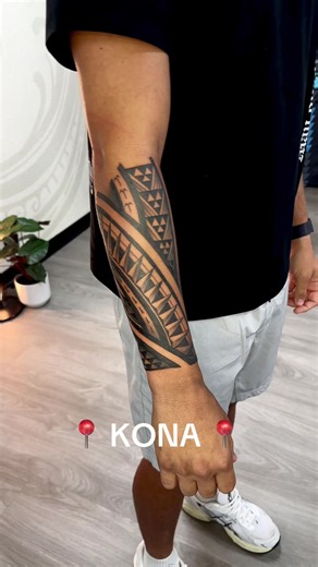 Kanaka tattoo Kona — coming home to finish ink