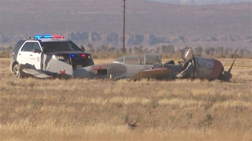 Haunting footage of mangled planes that collided mid-air and plunged to ground