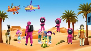 192K views · 2.2K reactions | Lulu in the squid game #siren_head_baby #lulu_and_mido_stories #stories #animation #silent_stories #squid_game | حواديت Stories | Facebook