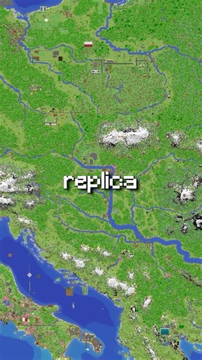 I just made Minecrafts most realistic server! #minecraft #minecraftserver #bedrockedition #earth