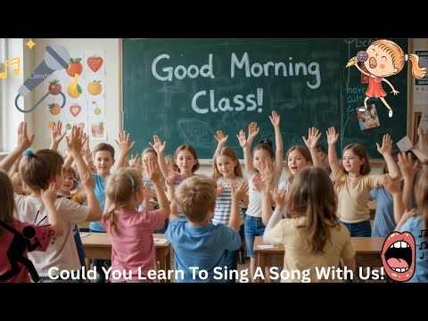 Learn English with Music & Dance! 🎤 Happy Classroom Song for Kids