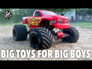 Big Toys for Big Boys! The 1/5 Scale Gas RC Monster Truck from Primal RC