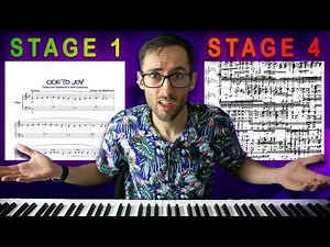 The 4 Stages of Learning to Read Sheet Music!