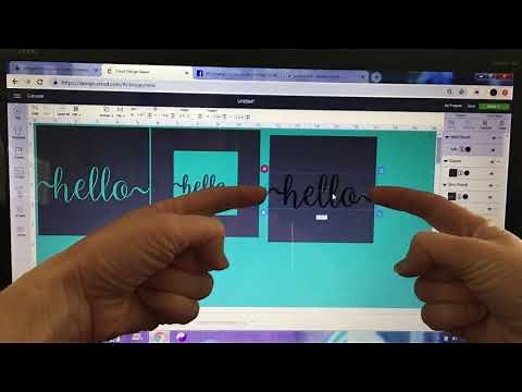 How to make a reverse stencil in Cricut Design Space