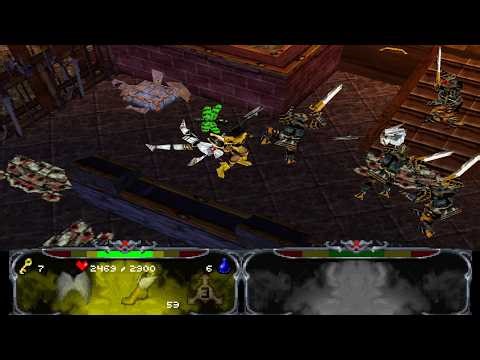 Gauntlet Legends (PS1) #03 - The Castle Armory, the Castle Treasury and the Ice Axe of Untar