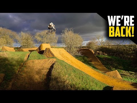 BACK RIDING THE PLAYGROUND AFTER THE HUGE WINTER REBUILD!!