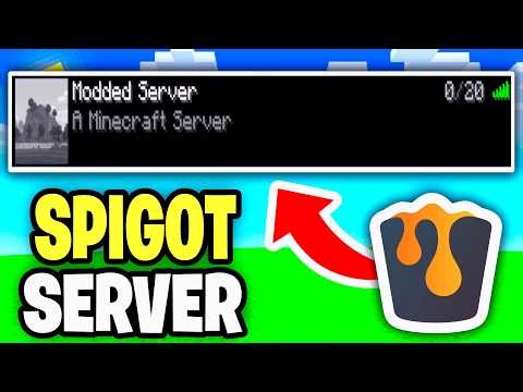 How To Make Spigot Server For Minecraft 2026! - Tutorial