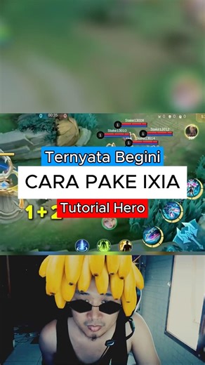 Tutorial Cara Pake Hero Ixia Yang Tepat MLBB #shorts