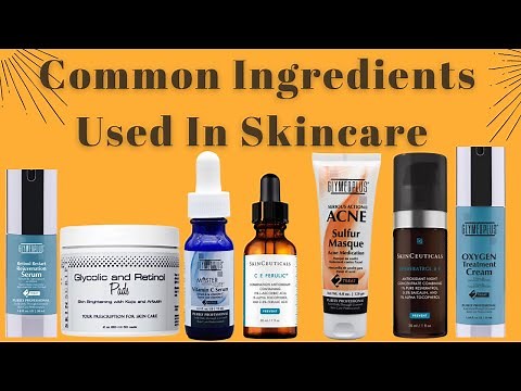 Common Skincare Ingredients|Explained