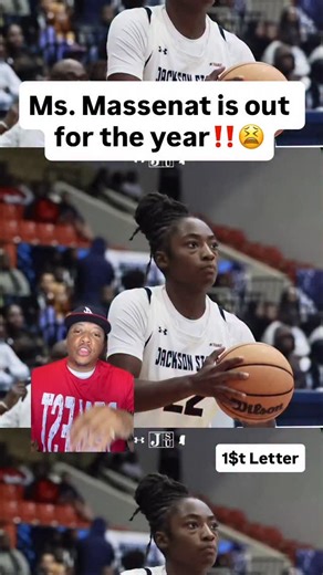 1$t Letter on Instagram: "Ms. Massenat is out for the year‼️😫 #jacksonstateuniversity #jacksonstate #theeilove #mississippi #hbcu"