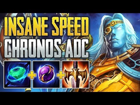 MOVESPEED HASTE BUILD IS RIDICULOUS! Chronos ADC Gameplay (SMITE Conquest)