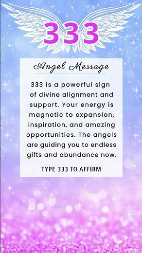 ✨333 Everything is Aligning for You! ✨ Amazing Opportunities✨ 333 Angel Number Message💫
