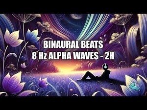 8 Hz Alpha Wave Binaural Beats - 2 Hours: Enhance Concentration & Mental Clarity